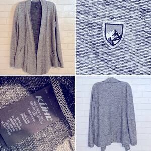 Women’s $90 Kuhl Nova Wrap Cardigan in Ash XS EUC